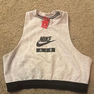 Nike Air Gray Crop Top